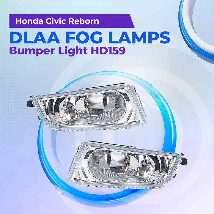 Honda Civic Reborn DLAA Fog Lamps Bumper Light HD159 - Model 2006-2012