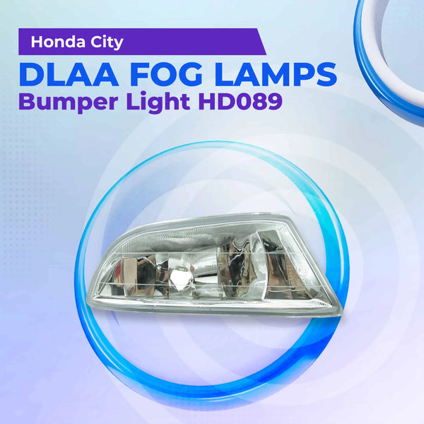 Honda City DLAA Fog Lamps Bumper Light HD089 - Model 2003-2006