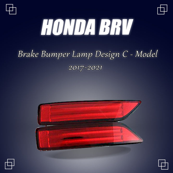 Honda BRV Back Bumper Third Brake Lamp Design C - Model 2017-2021