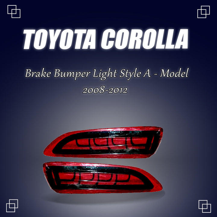 Toyota Corolla Brake Bumper Light Style A - Model 2008-2012