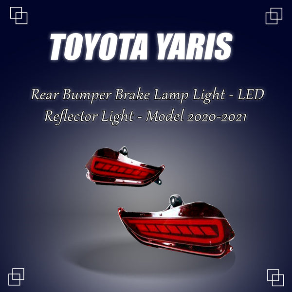 Toyota Yaris Back Bumper Third Brake Lamp Audi Style (BL-58)