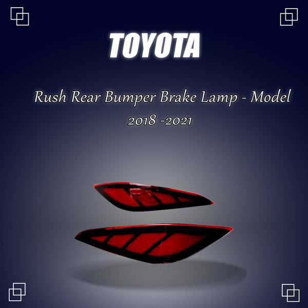 Toyota Rush Back Bumper Third Brake Lamp - Model 2018 -2021