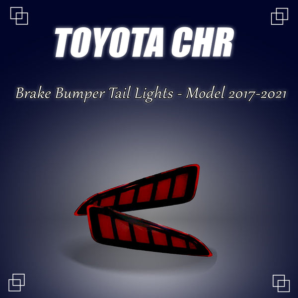 Toyota CHR Back Bumper Third Brake Lamp Tail Lights - Model 2017-2021