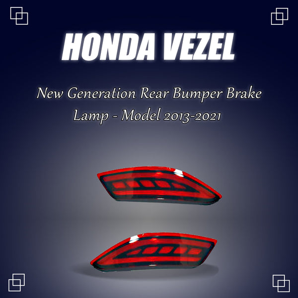 Honda Vezel Back Bumper Third Brake Lamp New Generation - Model 2013-2021