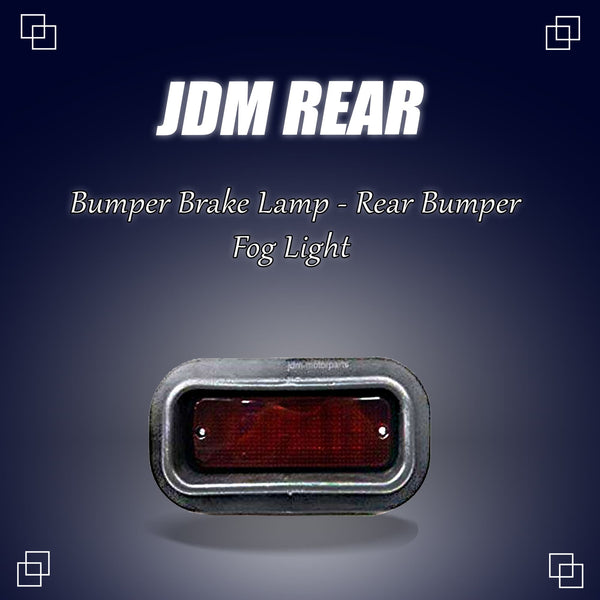 Jdm Back Bumper Third Brake Lamp