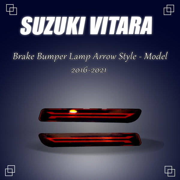 Suzuki Vitara/Ciaz Back Bumper Third Brake Lamp Arrow Style - Model 2016-2021