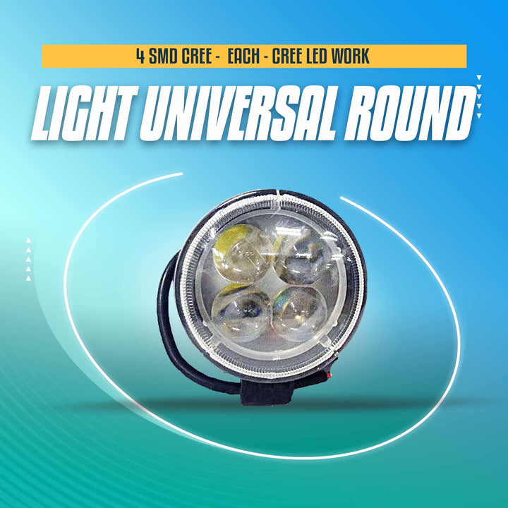 4 SMD Cree Light Universal Round - Each