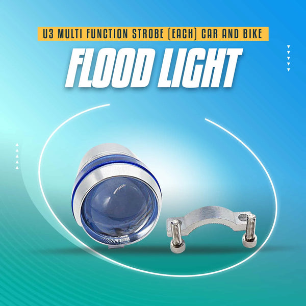 U3 Multi Function Strobe Flood Light - Each