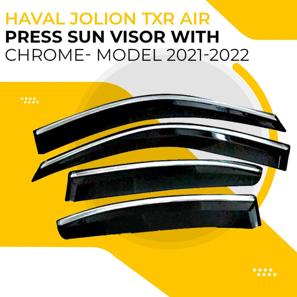 Haval Jolion TXR Air Press Sun Visor With Chrome- Model 2021-2024