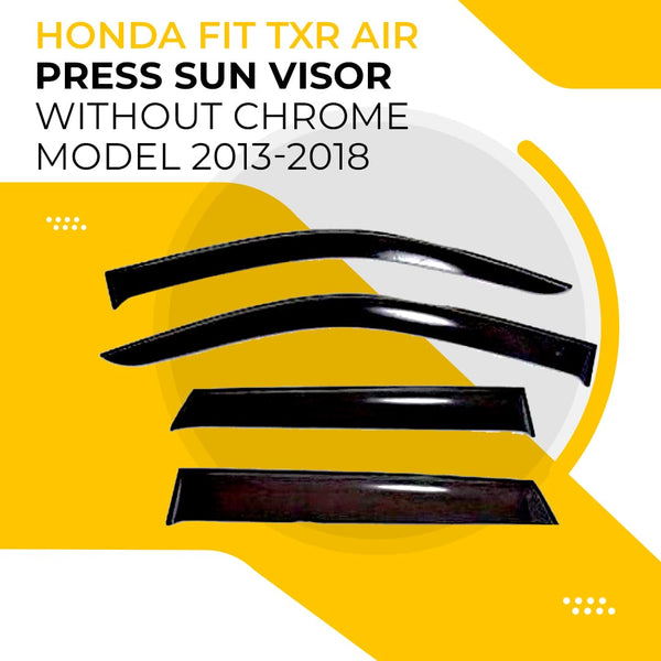 Honda Fit TXR Air Press Sun Visor Without Chrome - Model 2013-2018