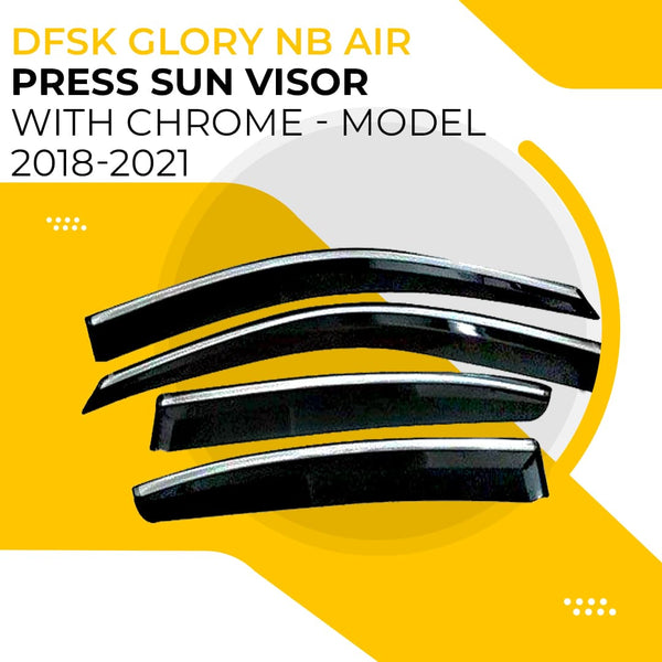 DFSK Glory NB Air Press Sun Visor With Chrome - Model 2020-2024