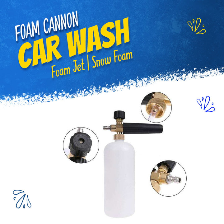 Car Wash Foam Cannon With Connector