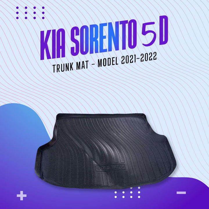 KIA Sorento 5D Trunk Mat - Model 2021-2024