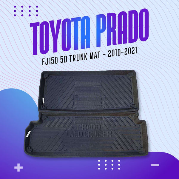 Toyota Prado Fj150 5D Trunk Mat - 2010-2021