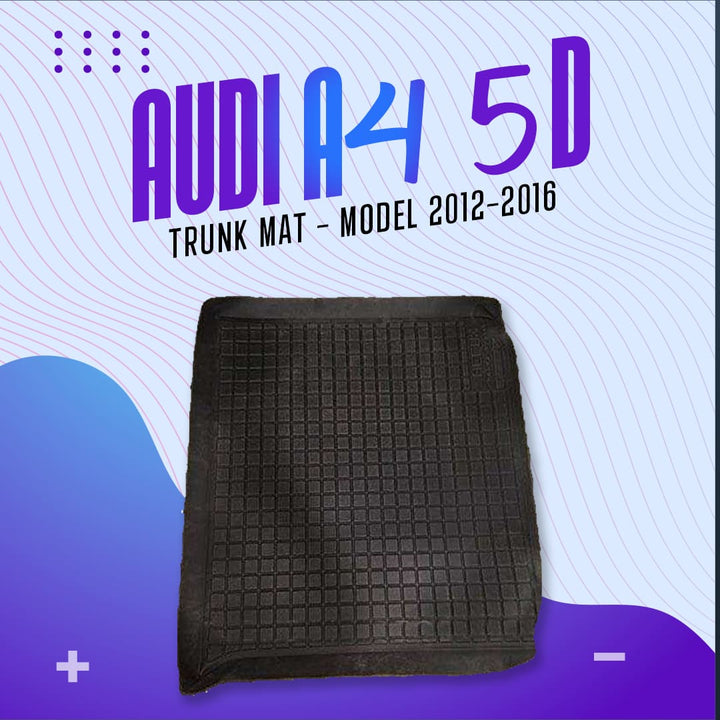 Audi A4 5D Trunk Mat - Model 2012-2016