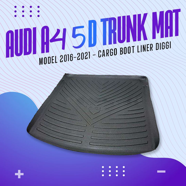 Audi A4 5D Trunk Mat - Model 2016-2021