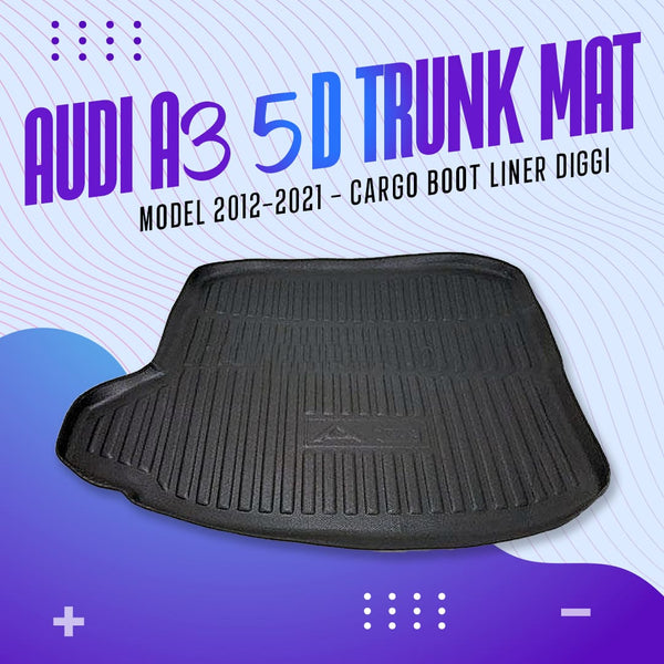 Audi A3 5D Trunk Mat - Model 2012-2021