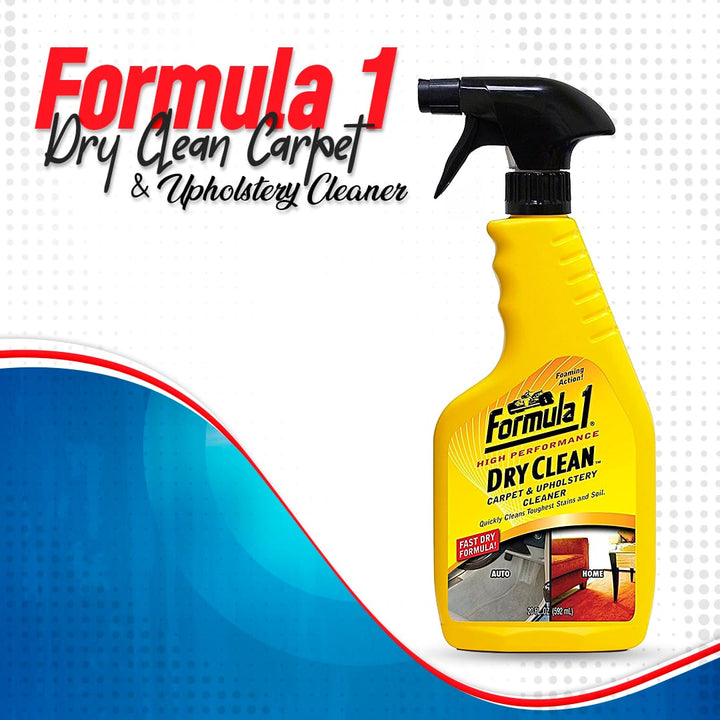 Formula 1 Dry Clean Carpet & Upholstery Cleaner - 592ML