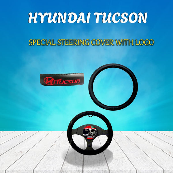 Hyundai Tucson Special Steering Cover With Logo