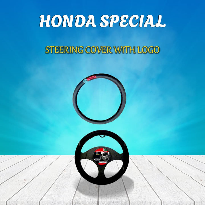 Honda Special Steering Cover With Logo