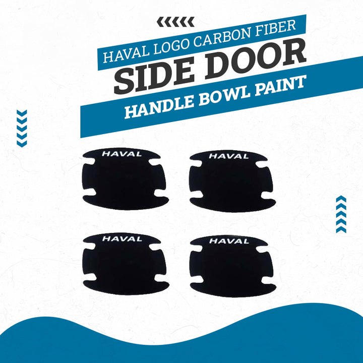 Haval Logo Carbon Fiber Side Door Handle Bowl Paint Protective Film