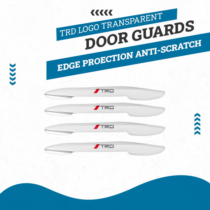 TRD Logo Transparent Door Guards