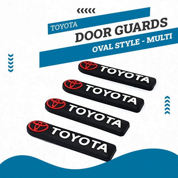 Toyota Door Guards Oval Style - Multi