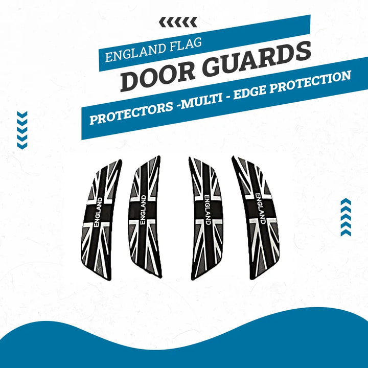 England Flag Door Guards Protectors -Multi