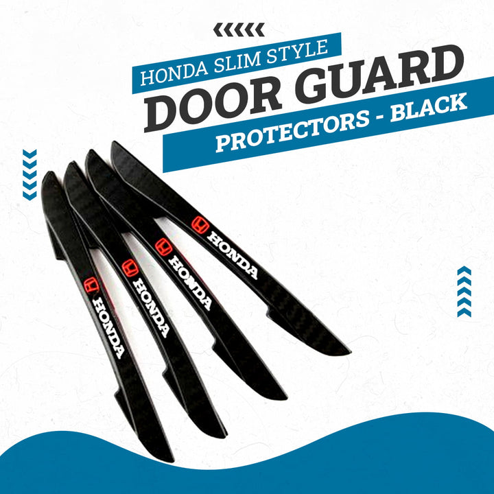 Honda Slim Style Door Guard Protectors - Black