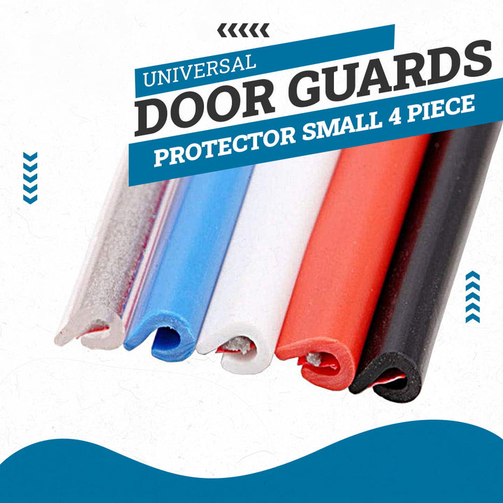 Universal Door Guards Protector Small 4 Piece - White