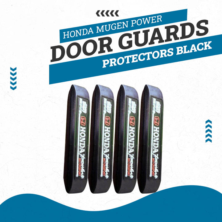 Honda Mugen Power Door Guards Protectors Black