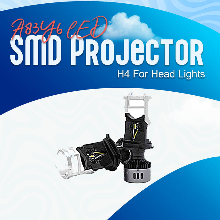 A83Y6 LED SMD Projector Light - H4 For Head Lights