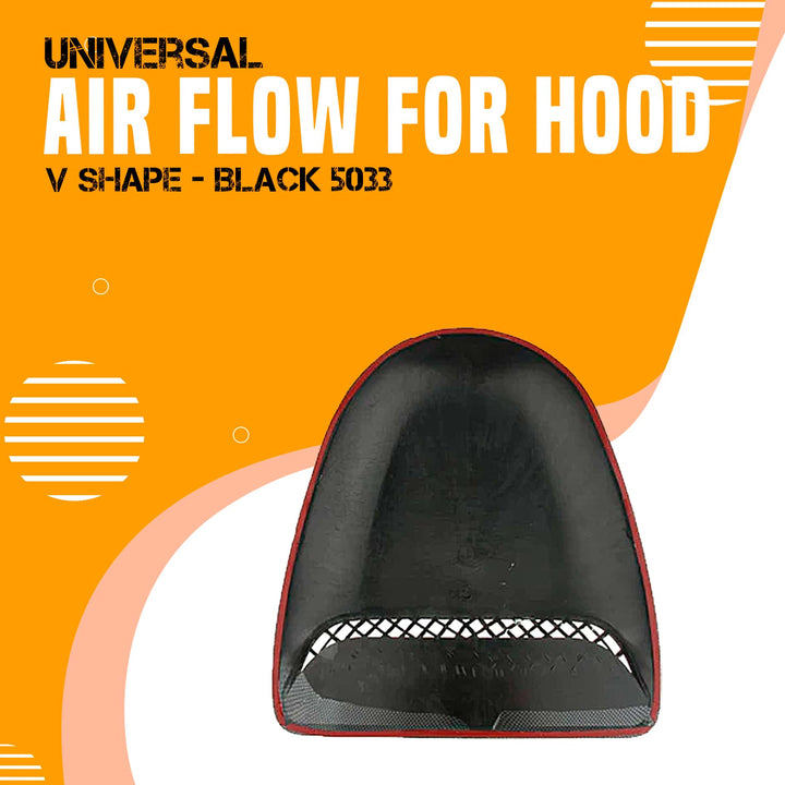 Universal Air Flow for Hood V Shape - Black 5033