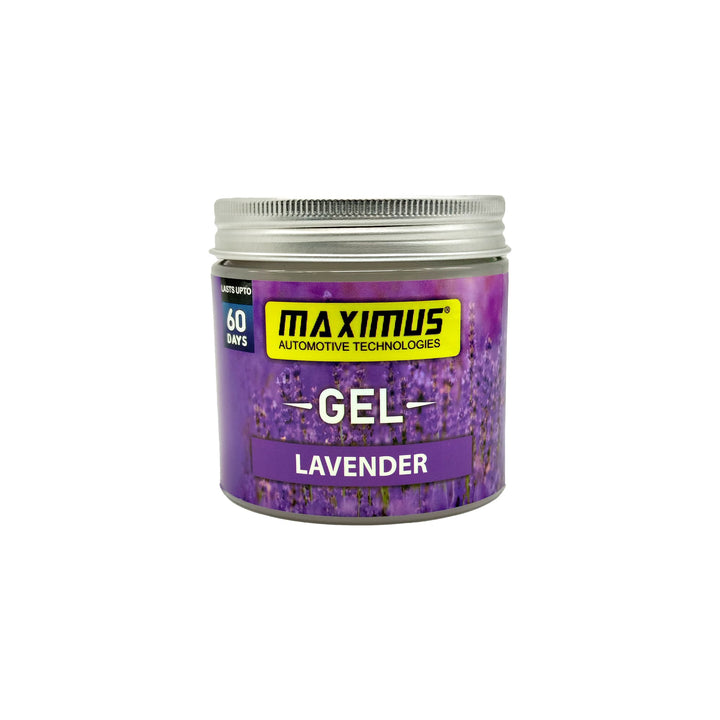 Maximus Gel Car Perfume Long Lasting Fragrance Can - Lavender