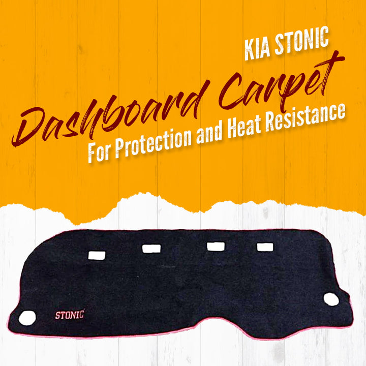 KIA Stonic Dashboard Carpet Black - Model 2021-2022