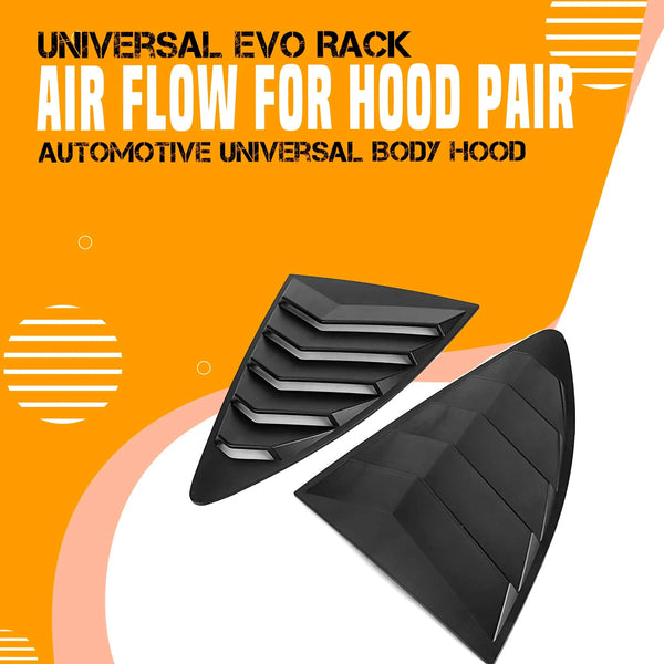 Universal Evo Rack Air Flow For Hood Pair