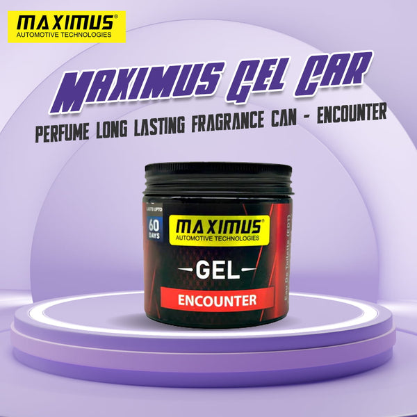 Maximus Gel Car Perfume Long Lasting Fragrance Can - Encounter