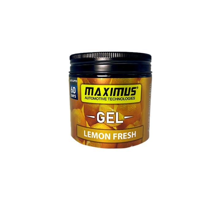 Maximus Gel Car Perfume Long Lasting Fragrance Can - Lemon Fresh