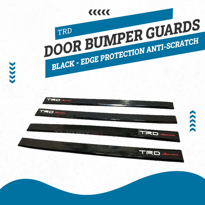 TRD Door Bumper Guards Black