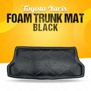 Suzuki Mehran Foam Trunk Mat Mix Design 2012 - 2019 - Cargo Boot Liner Diggi Protection Tray Cover