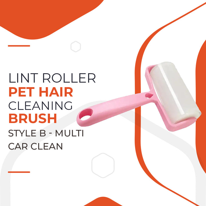 Lint Roller Pet Hair Cleaning Brush Style B - Multi