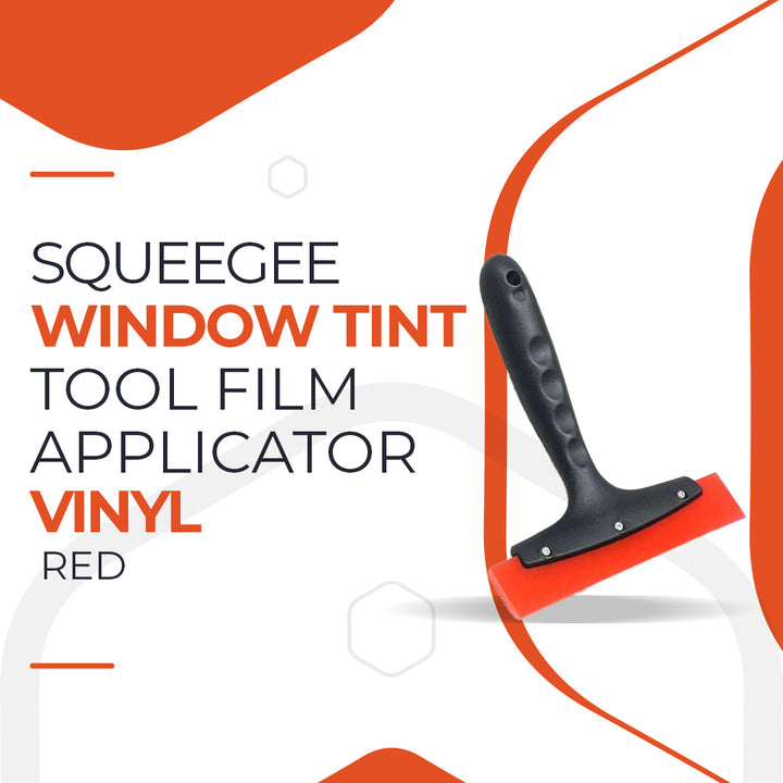 Squeegee Window Tint Tool Film Applicator Vinyl - Red