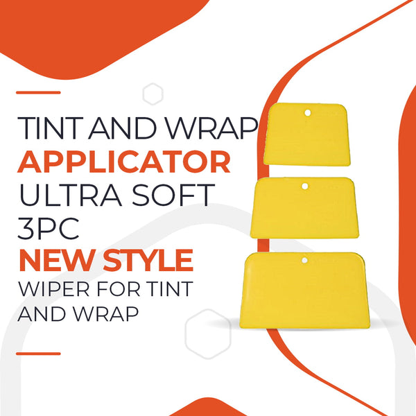 Tint and Wrap Applicator Ultra Soft - 3PC