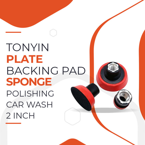 Tonyin Plate Backing Pad Sponge Polishing Car Wash 2 Inch