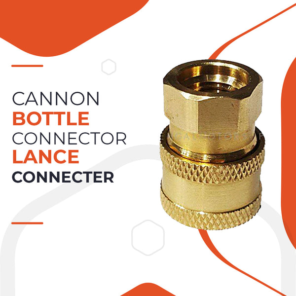 Cannon Bottle Connector