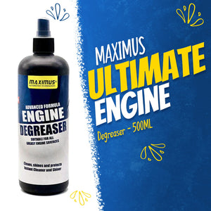 Maximus Ultimate Engine Degreaser - 500ML - Engine Cleaner | Engine External Cleaning Agent | Engine Degreaser