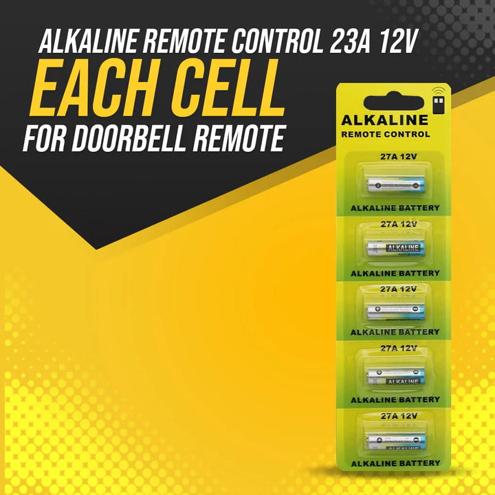 Alkaline Remote Control 23A 12V - Each Cell