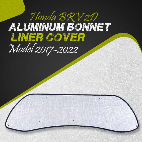 Honda BRV 2D Aluminum Bonnet Liner Cover - Model 2017-2022