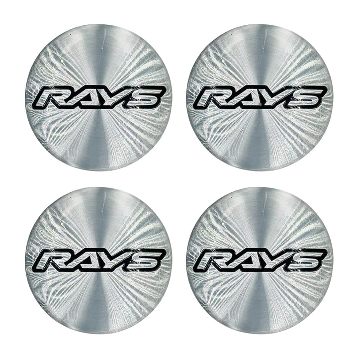 Rays Wheel Cap Logo Full Chrome - 4 Pieces - Center Hub Badge