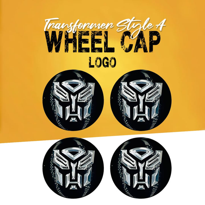 Transformer Style A Wheel Cap Logo - 4 pieces - Center Hub Badge